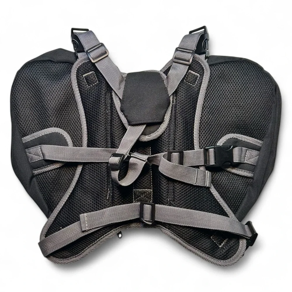 Wellver Dog Saddle Bag Large Travel Harness Backpack Adjustable